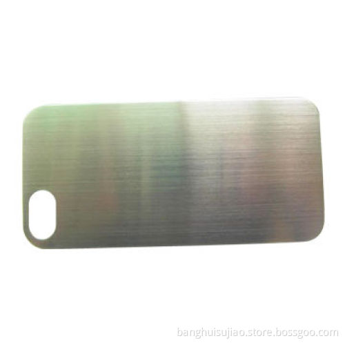 IML Technology Electroplating Brushed Case for iPhone 4S/5, Easily Scratched and Damaged